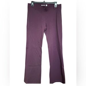 Betabrand Plum Boot Cut Pants